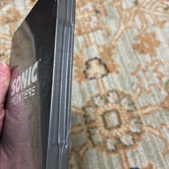 Sonic Frontiers SteelBook Black Case For Game Disc File (New In Packaging) - Picture 6 of 6